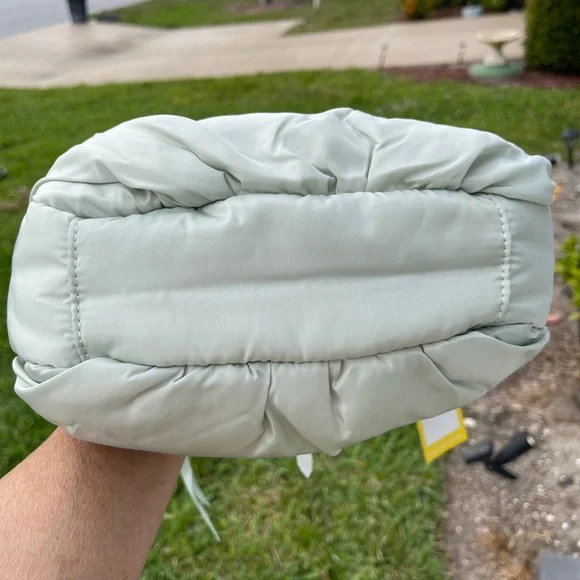 VINCE CAMUTO Washable Nylon Crossbody Bag In Cool Mint - Picture 6 of 12